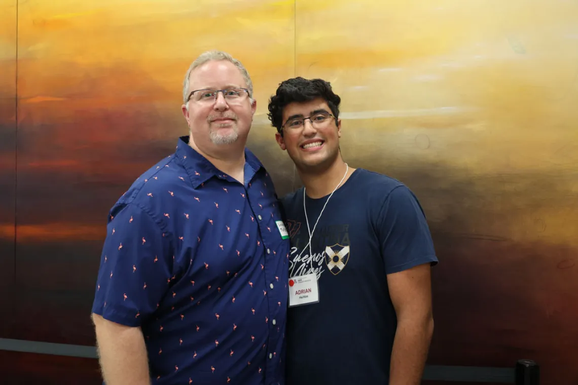 Luciano and Adrian Matzkin