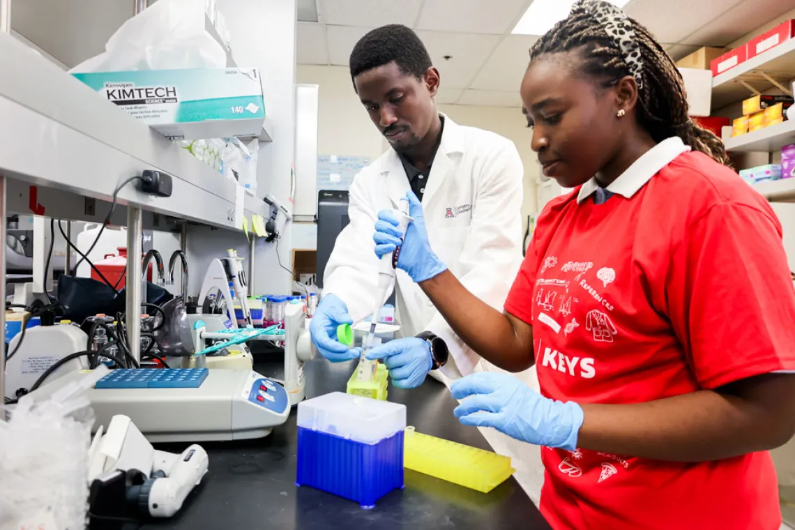 KEYS intern in the lab of Jacob C. Schwartz