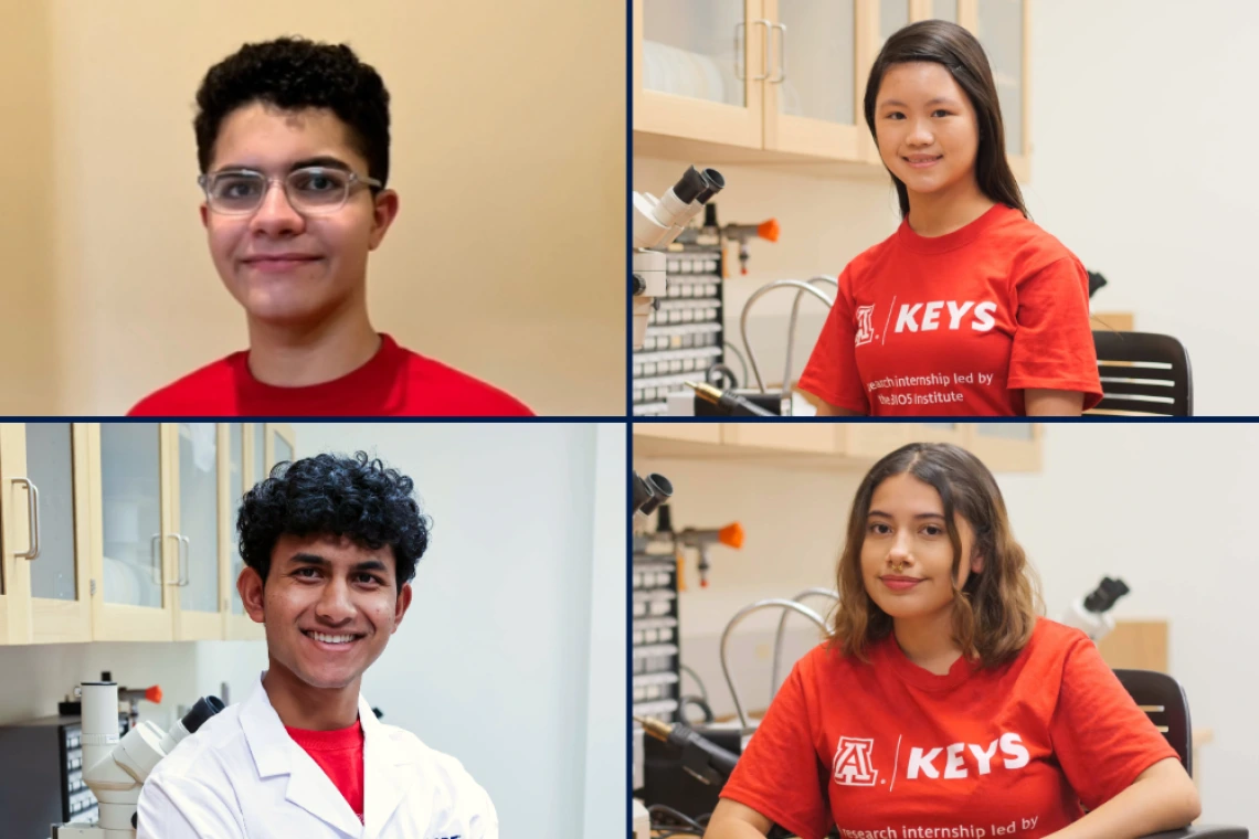 Headshot of four KEYS alumni