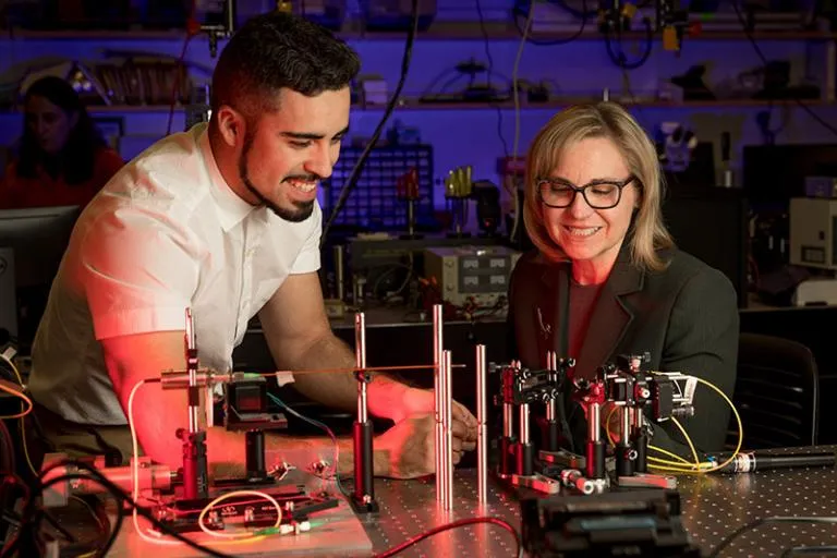 Dr. Barton and Ricky Cordova